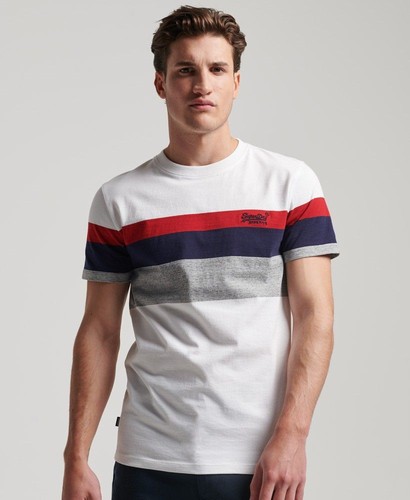 Superdry orange label stripe - orange,