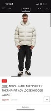 Nike ACG Lunar Lake Puffer Jacket White Small