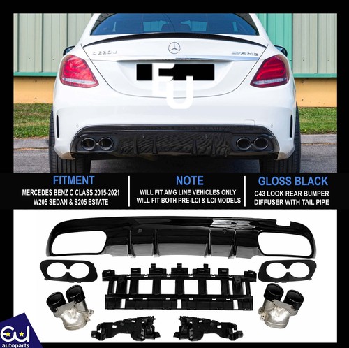 For mercedes class - class, rear