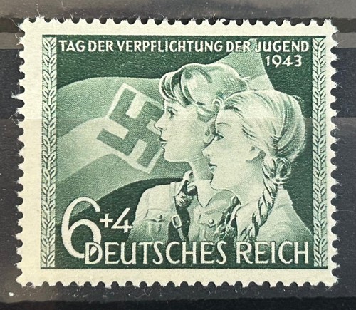 1943 german stamp 843 - german,