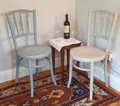 Two vintage art deco fischel - two,