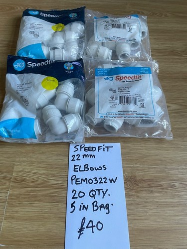 Speedfit 22mm job lot - ,