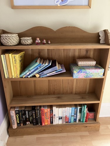 Quality oak bookshelf - bookshelf, 3