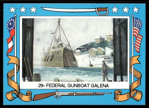Federal gunboat galena - federal,