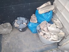 FREE HARDCORE / CONCRETE RUBBLE garden project base recycled building materials