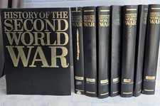 History of the Second World War Purnell Magazine Collection Complete Volume 1-8