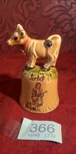 VINTAGE REGAL PRODUCTS POTTERY JERSEY COW NOVELTY BELL  FARMHOUSE