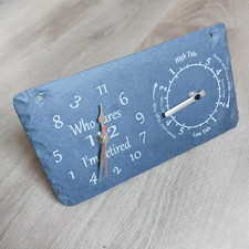Retirement gift Clock Tidal