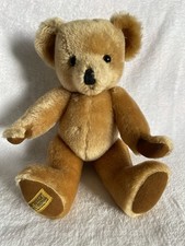Merrythought - Vintage - Golden 13” Bear, Fully Jointed