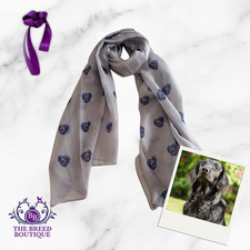 FLAT COATED RETRIEVER SCARF