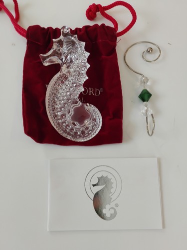 Waterford crystal seahorse - waterford,