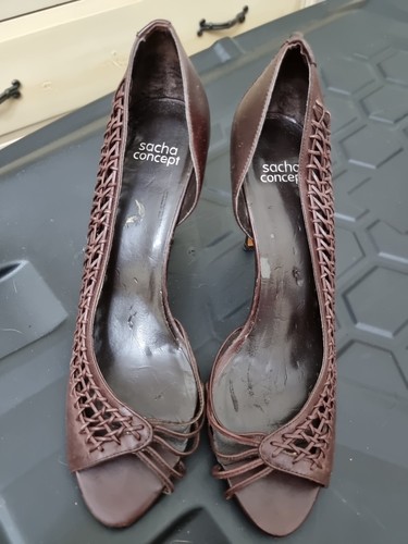 Shoes stiletto leather - shoes,