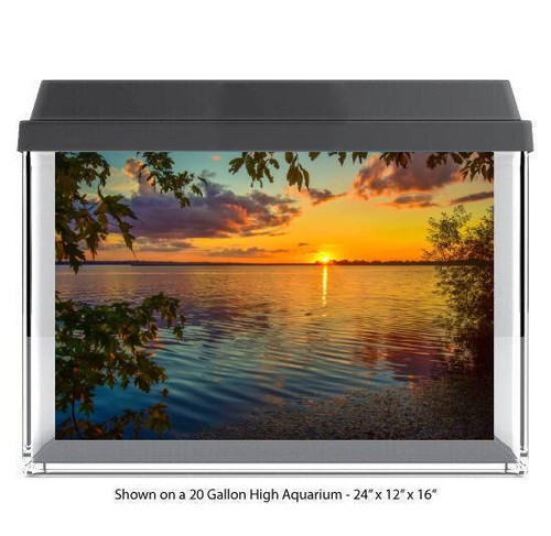 Lake side sun - sun, polyester