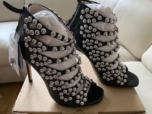 Bnib zara black studded sandal - bnib,