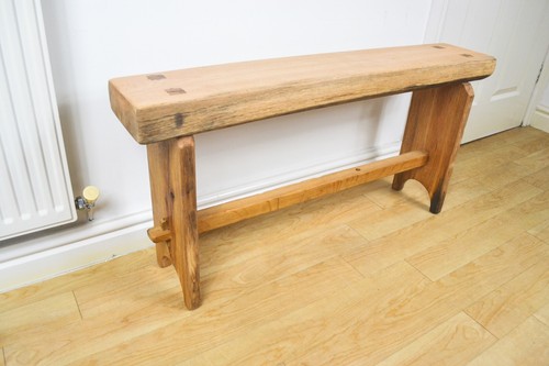 Foyer bench wooden farmhouse - foyer,