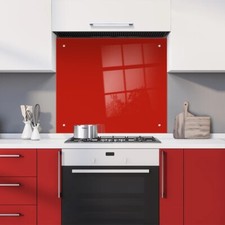 Coloured Glass Splashback with