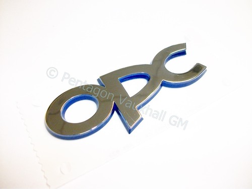 New genuine vauxhall opc - genuine, badge