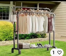 Heavy Duty Metal Clothes Rail