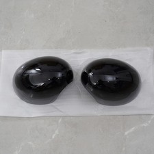 Pair Door Wing Mirror Cover Caps Gloss Black For Mini Cooper F54 F55 F56 F57 L+R