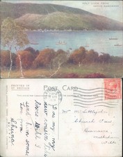 Holy Loch from above Sandbank