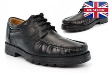 Mens Leather Shoes Boys School
