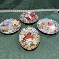 Lot of 4 Cardinal Bird