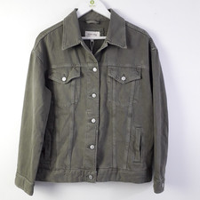 M&S Per Una Button Front Khaki