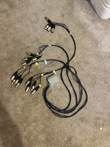 Way edac male xlr and - 8x,