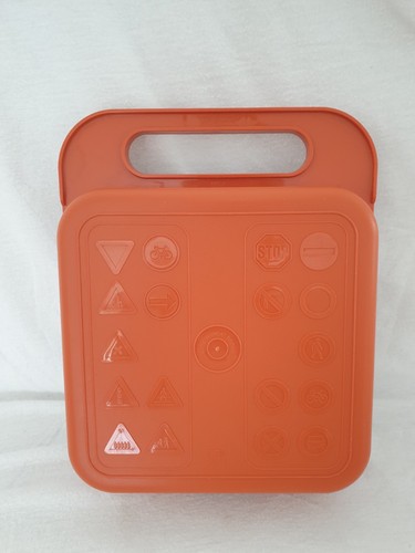 Vintage orange tupperware - vintage,