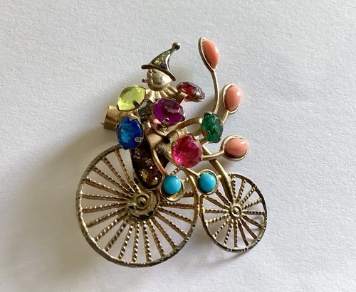 Vintage 1950s clown bicycle - 1950s,
