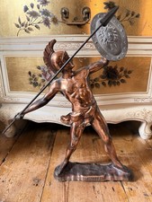 Large Vintage Antique Bronze