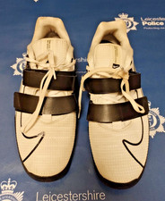 Nike Romaleos 4 Mens Weight Lifting Trainers Black White - UK Size 10