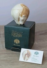 Harmony Kingdom Roly Polys - Dom - Horse Handmade Of Marble