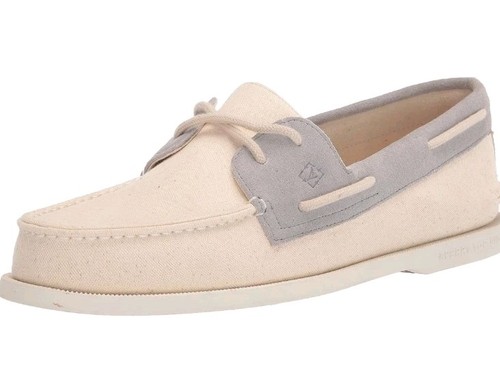 Sperry mens cream blue - cream, &