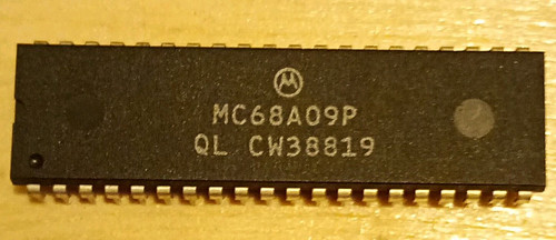 Motorola mc68a09p bit - 8-bit, mpu