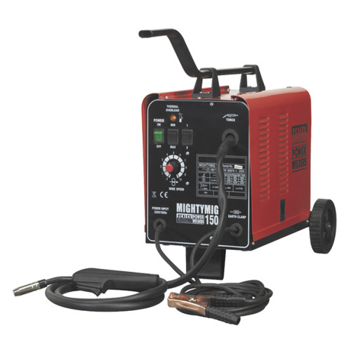 Sealey mightymig150 mig welder - sealey,