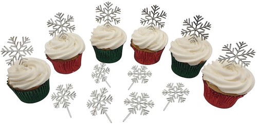 Silver snowflake christmas - 6, x