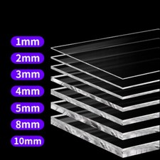 Clear PMMA Glass Plate Plastic