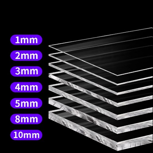 Clear pmma glass plate plastic - glass,