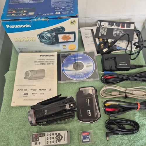Panasonic hdc sd100 camcorder - hdc-sd100,