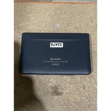 Sharp EL-6590A Electronic Organizer Black Portable Digital Display 6.0-V 0.1-W