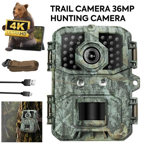 Wildlife camera 36mp trail - wildlife, 4k