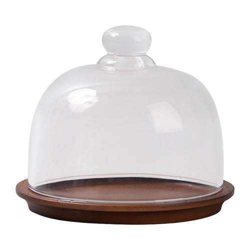 Cake stand with - glass, cover