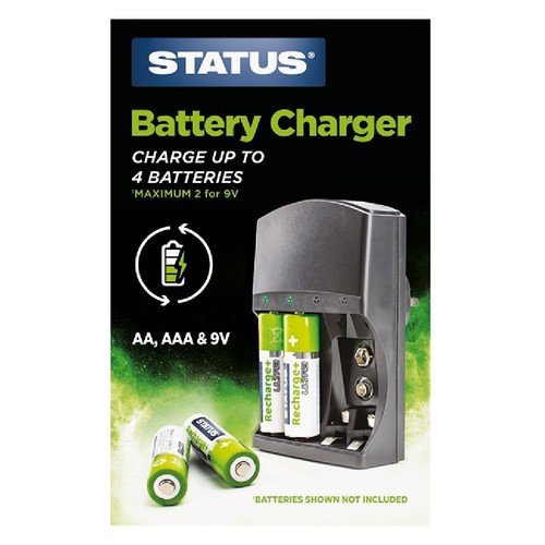 Status battery charger - battery, aa