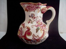 MASON'S IRONSTONE, MANDALAY RED, HYDRA JUG, good condition, 115mm high