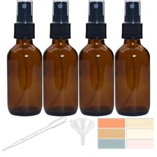 Zkupanx 4 PACK 2 oz Amber