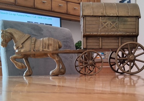 Vintage gypsy caravan - vintage,