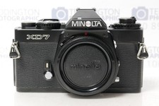 Minolta XD7 Black, Body Only - Film SLR Camera