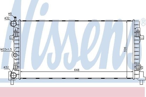 Nissens radiator for - nissens,