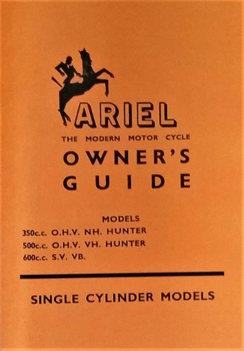 Ariel motorcycle owners - owners, guide